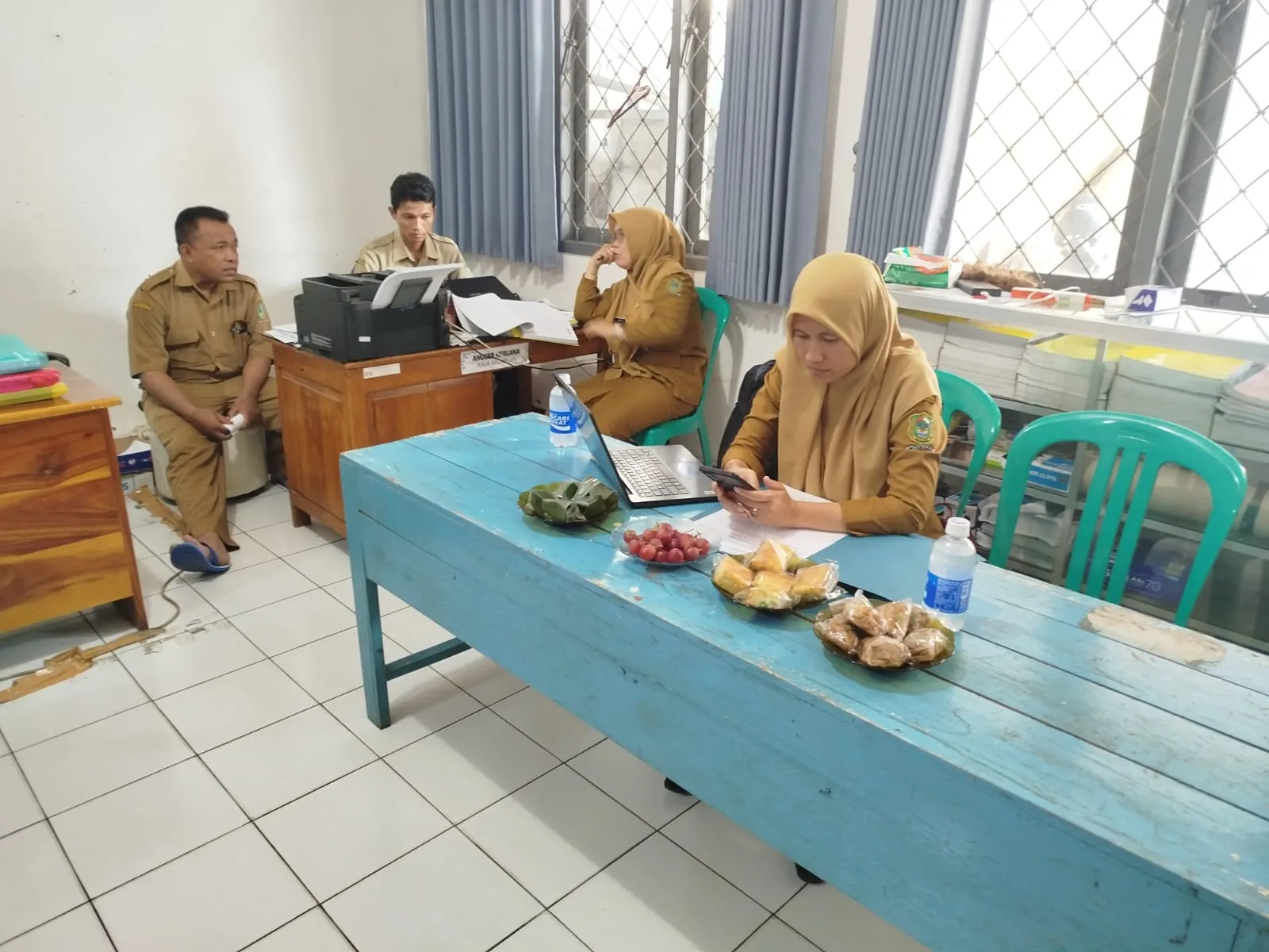 Dokumentasi kegiatan Monitoring dan Evaluasi (Monev) Semester II 2025 di Desa Mandiraja Wetan tanggal 3 Februari 2026