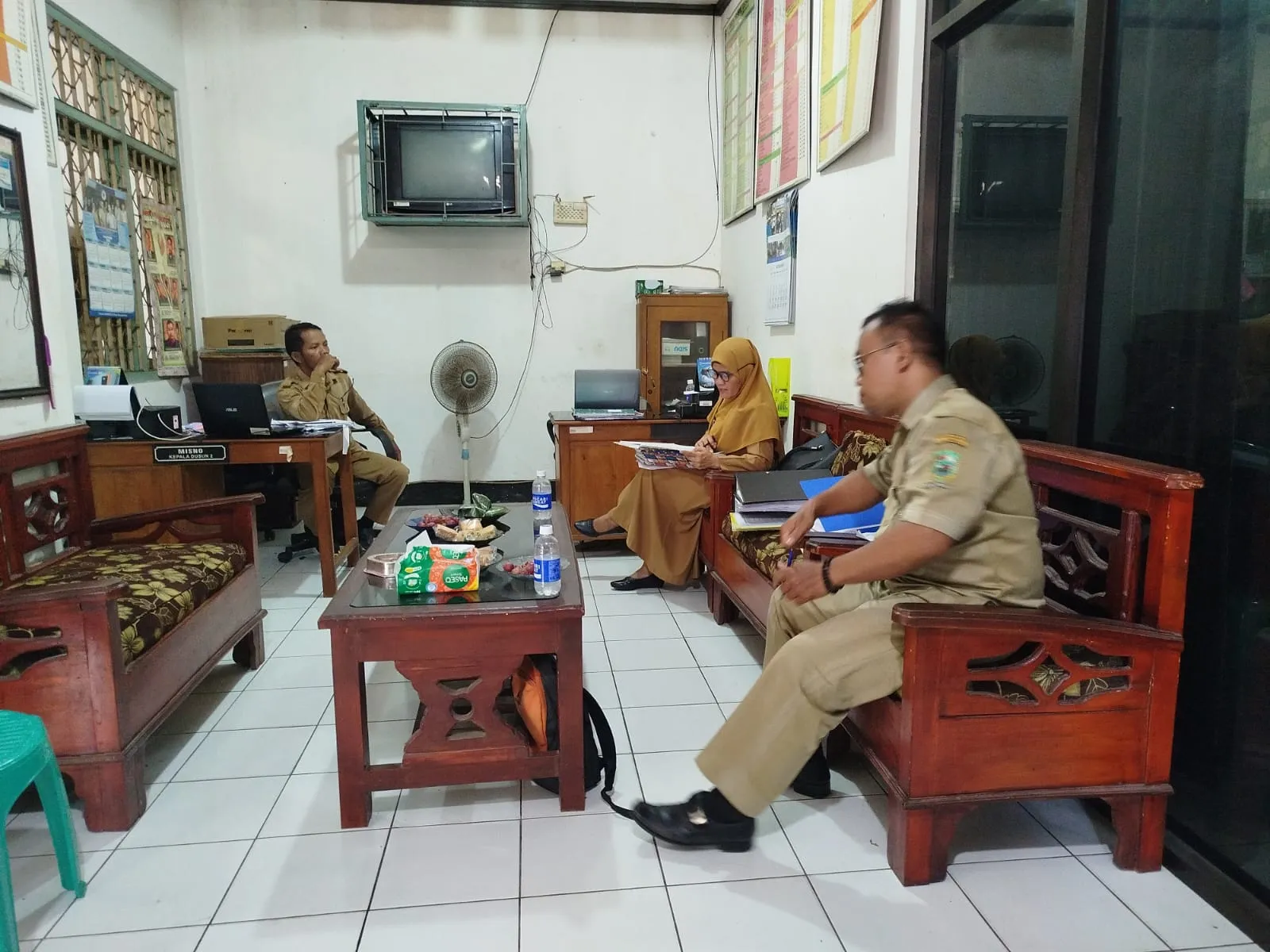 Dokumentasi kegiatan Monitoring dan Evaluasi (Monev) Semester II 2025 di Desa Mandiraja Wetan tanggal 3 Februari 2026