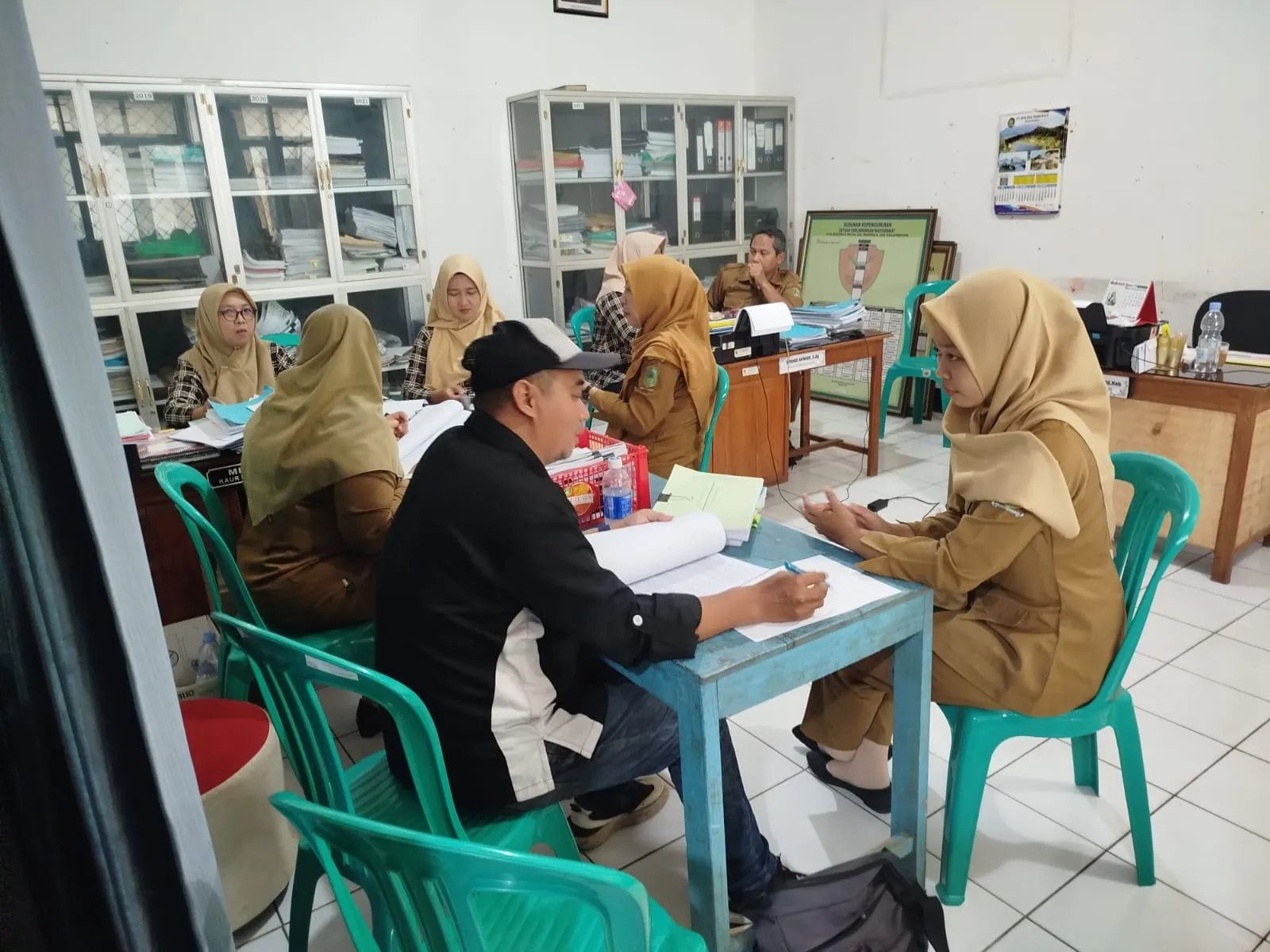 Dokumentasi kegiatan Monitoring dan Evaluasi (Monev) Semester II 2025 di Desa Mandiraja Wetan tanggal 3 Februari 2026