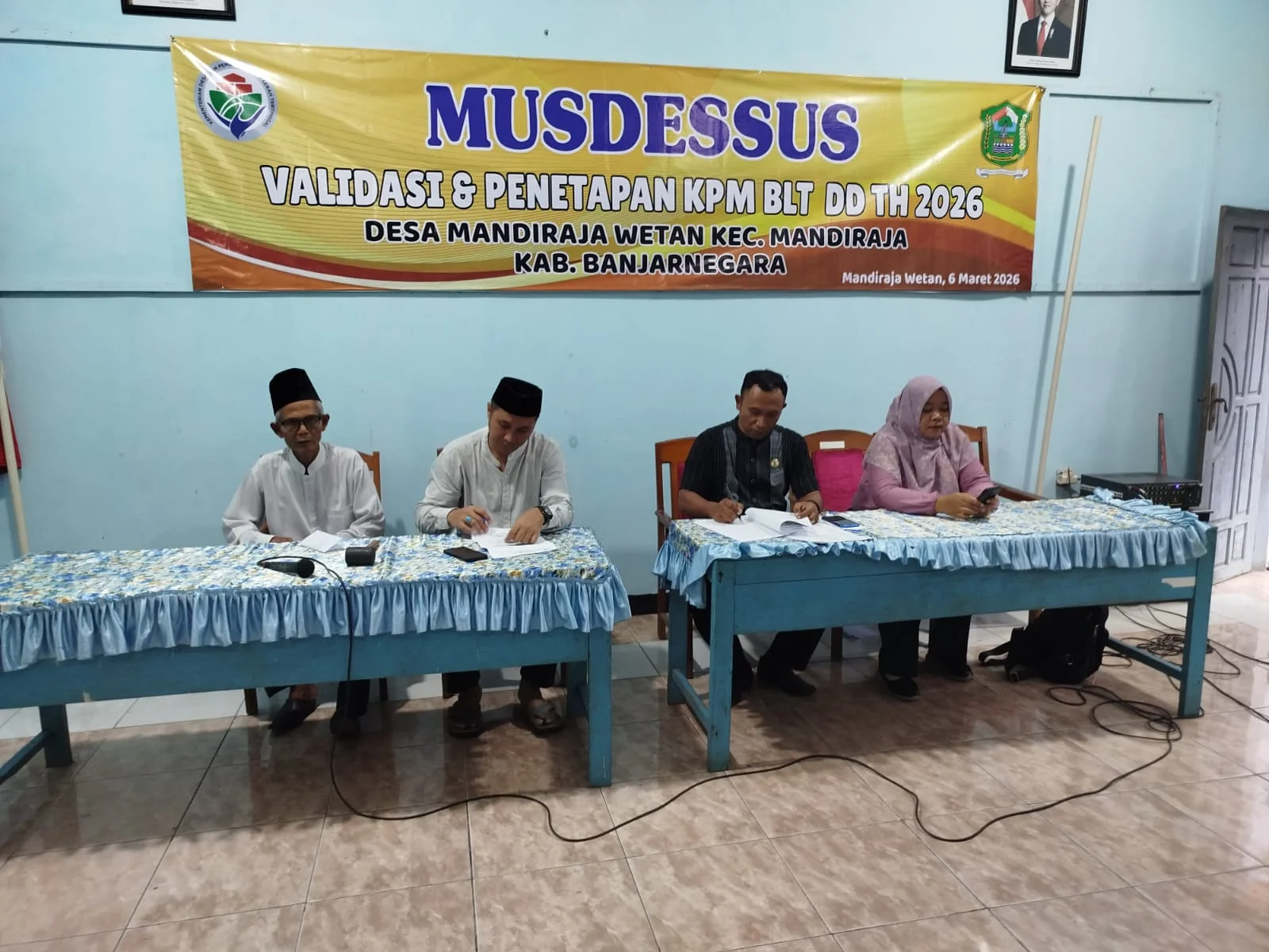 musdesus penetapan KPM BLT Dana Desa tahun 2026